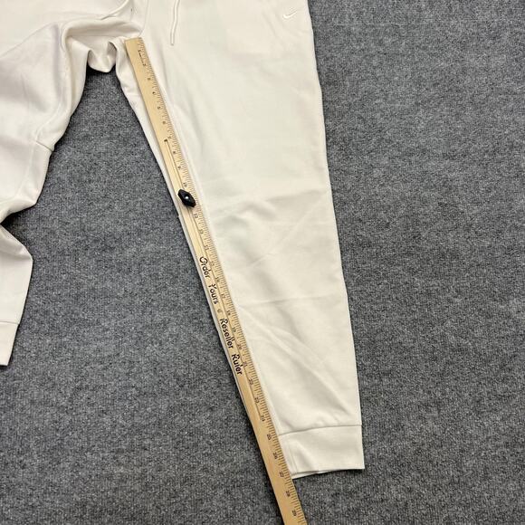 Nike Dri-FIT Pants Mens Medium White Standard Fit Joggers Training FZ0975-110 - Picture 14 of 15